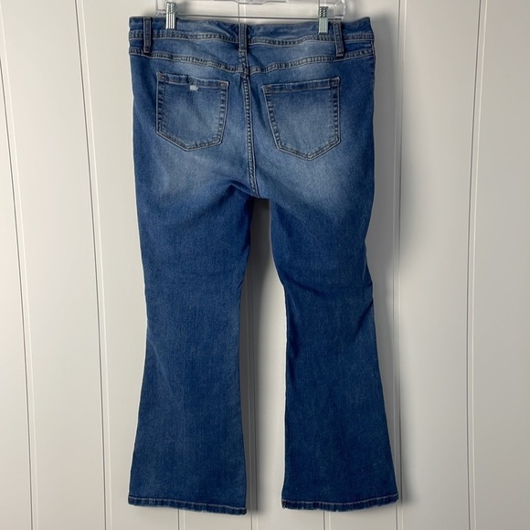 Torrid Luxe Slim Boot Cut Jeans Women's Size 14XS Soft Comfy Stretch Casual - Picture 10 of 15